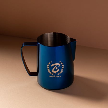 إبريق تبخير حليب ( أزرق ) 600 مل