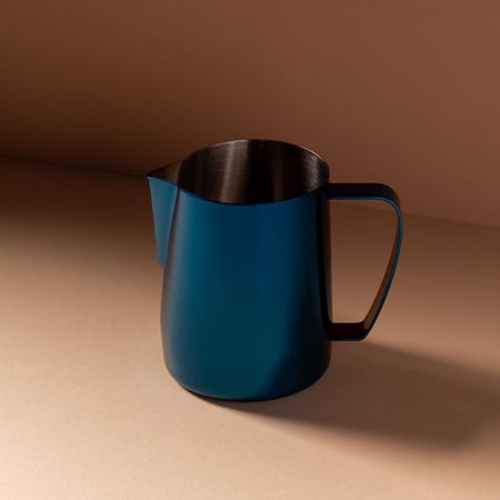 إبريق تبخير حليب ( أزرق ) 600 مل