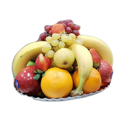 صحن فواكه مشكل