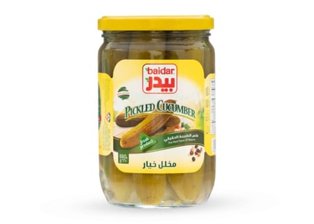 مخلل خيار بيدر 660 جرام