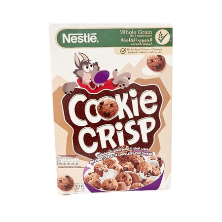 نستلة كوكيز كرسبي رقائق إفطار 375 جرام