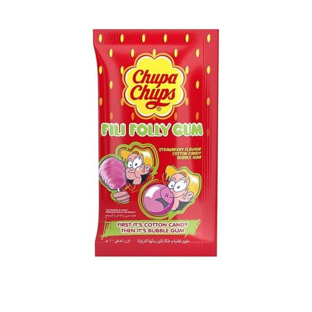 حلاوة قطني شوبا شوبس بنكهه الفراولة  11ج