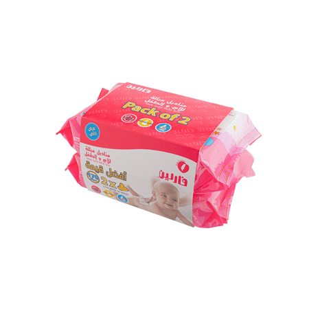 مناديل مبللة للأطفال 1+1 مجانًا من فارلين - 85 منديل