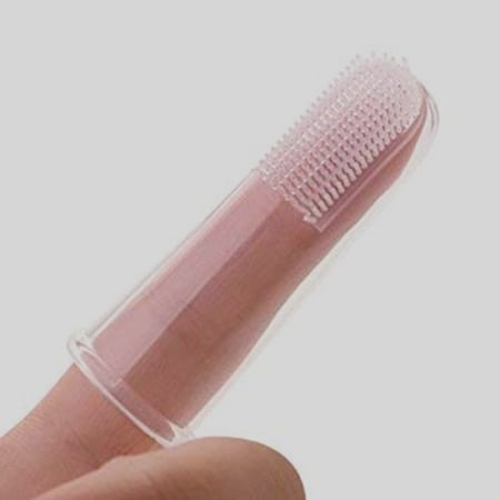 فرشاة أسنان للأطفال نوع الإصبع من فارلين