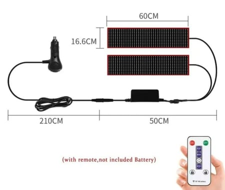 LED العيون السحرية لجميع السيارات لوحة شاشة App التحكم DIY مرنة سهلة التركيب تحتوي على رسوم متحركة عرض لشاحنة Led عيون الزجاج الأمامي