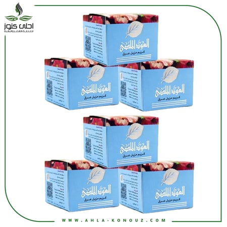 6 كريم العود الملكي الاصلي - مزيل عرق بمكونات طبيعية