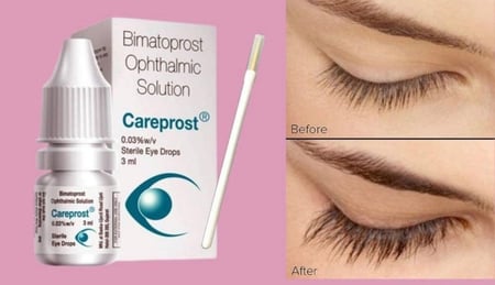 Careprost Solution | كيربروست الاصلية قطرة لإطالة الرموش والحواجب 3ملي