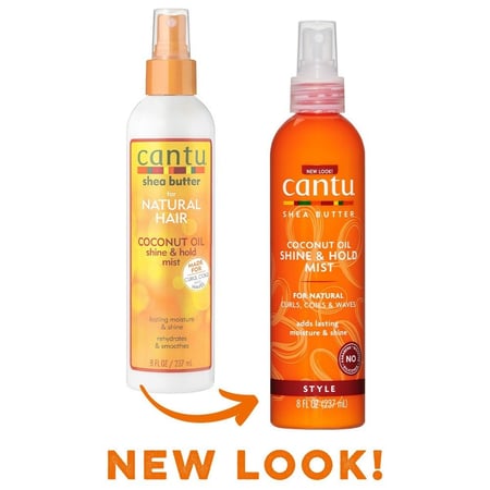 بخاخ زبدة الشيا وجوز الهند للمعان وتثبيت الشعر من كانتو - 237 مل