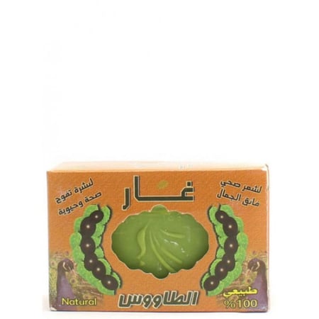 الطاووس صابون غار طبيعي 125جم