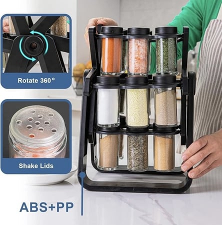 منظم البهارات الدوار من DENX