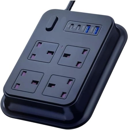 توصيلة كهرباء ب 8 منافذ POWER MAX