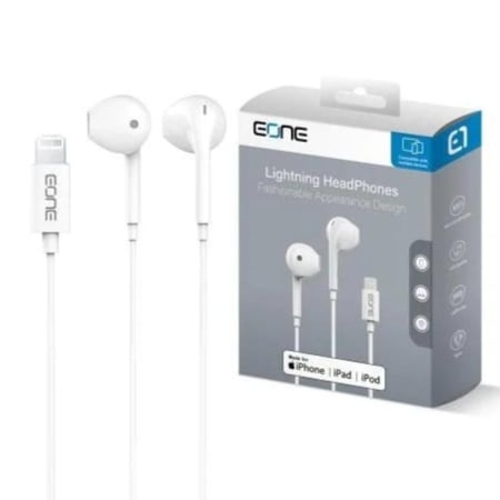 سماعه سلك بمنفذ ايفون معتمدة من ابل EONE