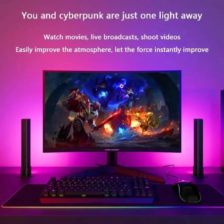 الإضاءة المحيطية التفاعليه للمنزل والترفيه VERTIK (REX)