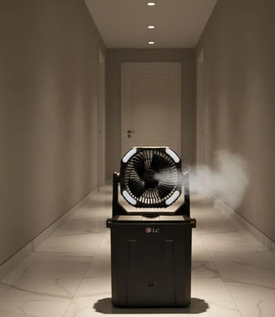 مروحة رذاذ قابلة للشحن DLC (31068)