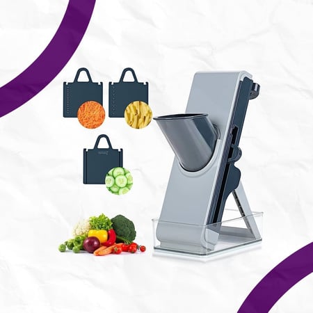 قطاعة خضروات متعددة الوظائف من DENX