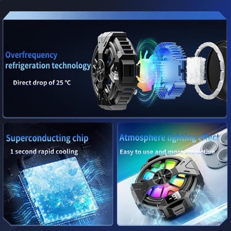 جهاز تبريد الهاتف بتقنية التجميد HOOTOO ( HT-F01 )