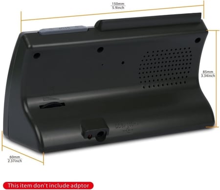 ساعة الأذان الرقمية لجميع المدن ALHARAMEEN ( HA3005 )