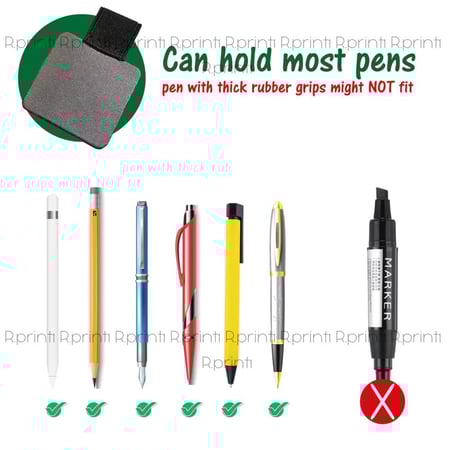 حامل قلم بشعار  سيفين ونخله