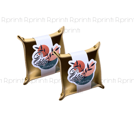 قاعدة جلد ميني للاكسسوارات - العيد