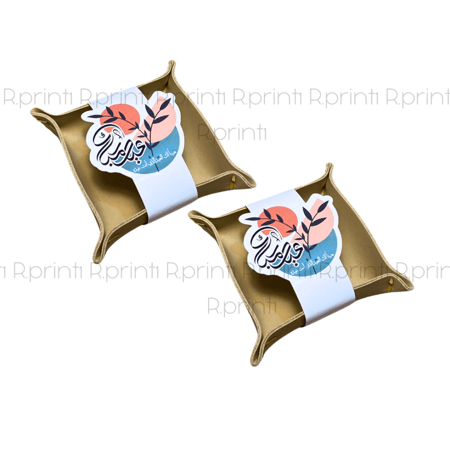 قاعدة جلد ميني للاكسسوارات - العيد