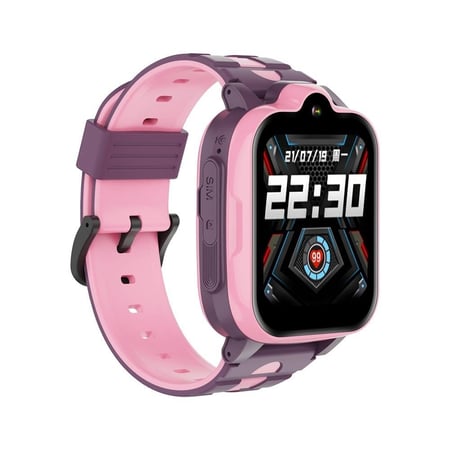 ساعة أطفال ذكية 4G متطورة - تتبع GPS، مكالمات فيديو، ومقاومة كاملة للماء IPX7