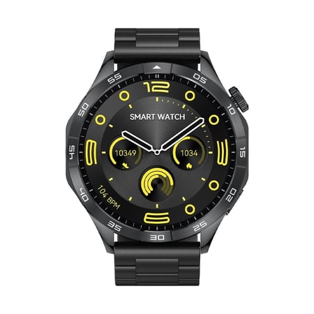 ساعة اوتيتو 5 برو - شاشة AMOLED، مقاومة للماء IP68، بطارية تدوم طويلًا