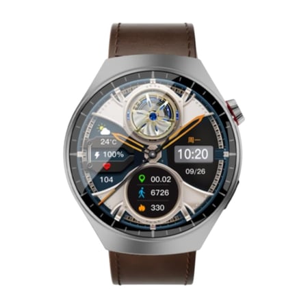 ساعة أوتيتو Oteeto Watch 4 Pro الذكية بشاشة AMOLED ومكالمات بلوتوث ومقاومة ماء IP68