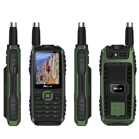 جوال البر والرحلات إس 15 S15 ثلاث شرائح اتصال وبطارية 4400mAh تعمل كباور بانك