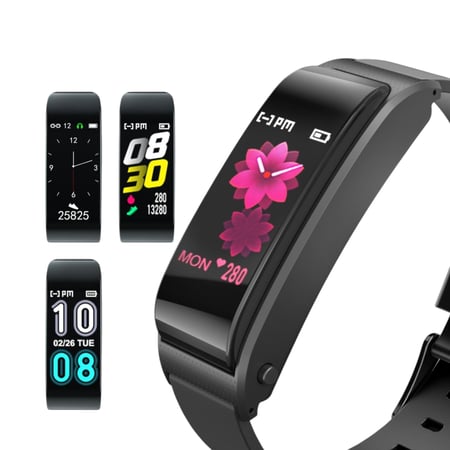 ساعة ذكية Blumix F2 | مكالمات، NFC وسماعة لاسلكية مدمجة