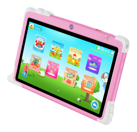 تابلت أوتيتو K2 للأطفال بتصميم ديناصورات | شاشة 7 بوصة وذاكرة 8 جيجابايت