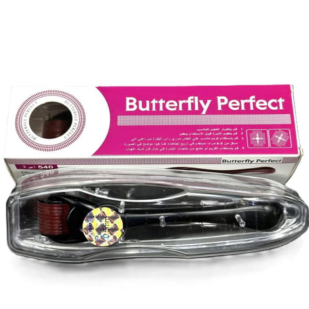 Butterfly Perfect ديرما رول للتخلص من التجاعيد 540 ابرة بمقاس 0.5ملم