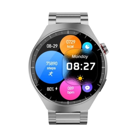 ساعة أوتيتو Oteeto Watch 4 Pro الذكية بشاشة AMOLED ومكالمات بلوتوث ومقاومة ماء IP68