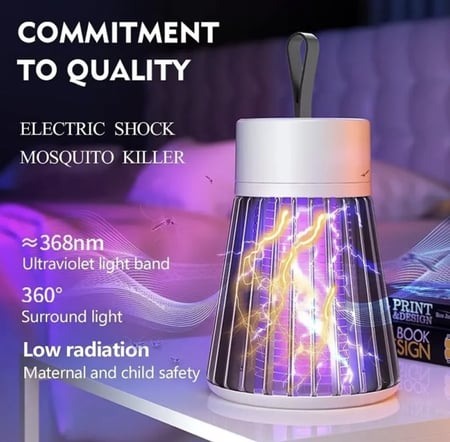 جهاز صاعق حشرات كهربائي للتخلص من البعوض و الحشرات