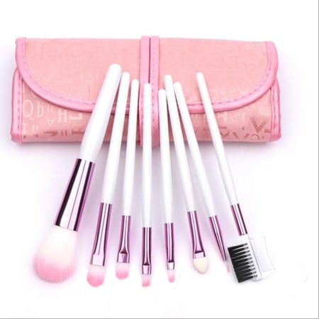 مجموعة فرش المكياج , مكونة من 8 قطع