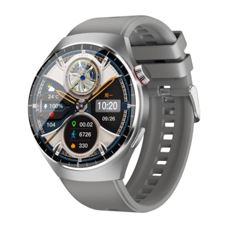 ساعة أوتيتو Oteeto Watch 4 Pro الذكية بشاشة AMOLED ومكالمات بلوتوث ومقاومة ماء IP68