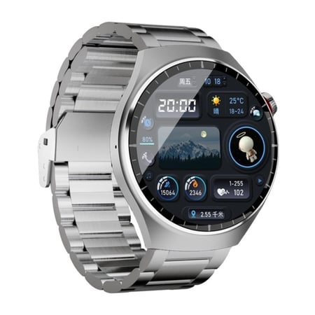 ساعة أوتيتو Oteeto Watch 4 Pro الذكية بشاشة AMOLED ومكالمات بلوتوث ومقاومة ماء IP68