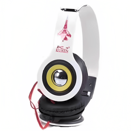سماعات رأس KS-611 عصرية ومريحة مع كابل