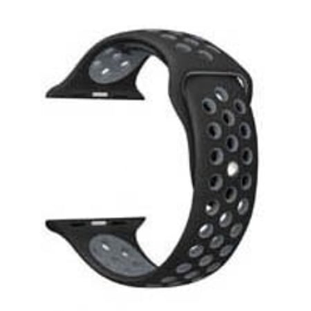 سوار رياضى سيلكون بديل لساعة يد أبل آي ووتش سلسلة 5/4/3/2/1 قياس 42-44 مم