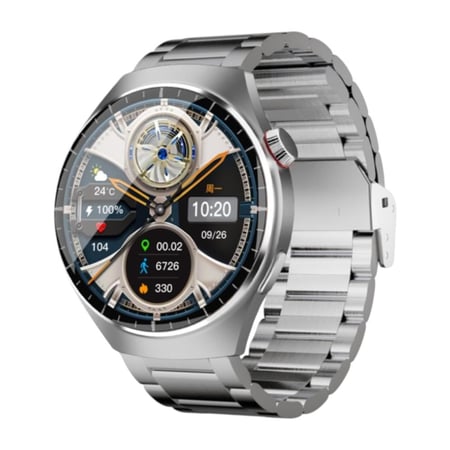 ساعة أوتيتو Oteeto Watch 4 Pro الذكية بشاشة AMOLED ومكالمات بلوتوث ومقاومة ماء IP68