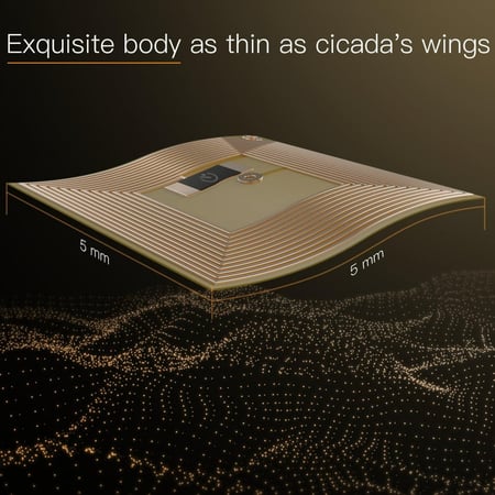 شريحة NFC الذكية من بلوميكس رقاقة بطاقة NFC مدمجة يمكن الطلاء فوقها لاخفائها