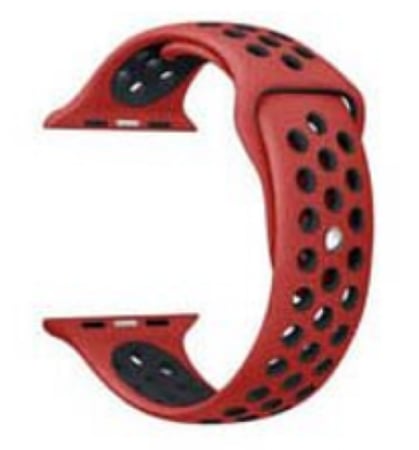 سوار رياضى سيلكون بديل لساعة يد أبل آي ووتش سلسلة 5/4/3/2/1 قياس 42-44 مم