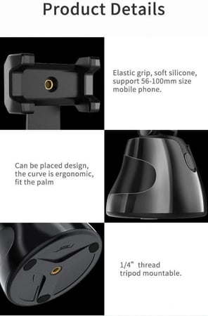 حامل جوال ذكي آباي جيني 2 Apai Genie 2 بتتبع الوجه والحركة 360 درجة