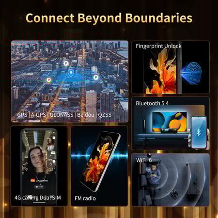 جوال جي تاب G-tab G9‏ 10GB رام و128GB مع شاشة 6.75 إنش 120Hz