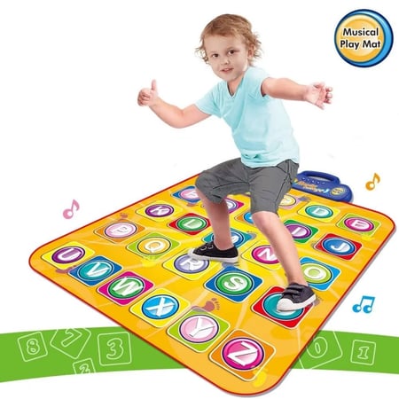 لعبة بساط الحروف الانكليزية التعليمية الناطقة لتعليم نطق الحروف بشكل واضح