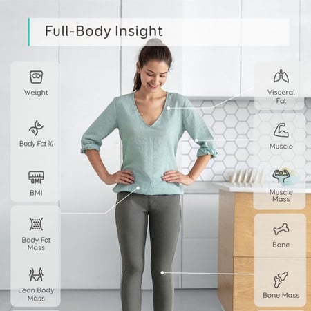 ميزان يوفي الذكي C1 رقمي لاسلكي لقياس الوزن