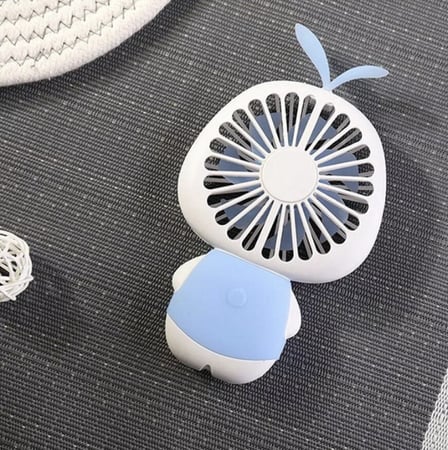 مروحة تبريد صغيرة لطيفة قابلة لإعادة الشحن بمنفذ USB