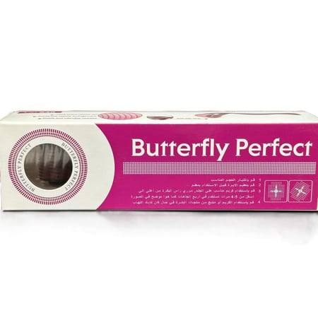 Butterfly Perfect ديرما رول للتخلص من التجاعيد 540 ابرة بمقاس 0.5ملم