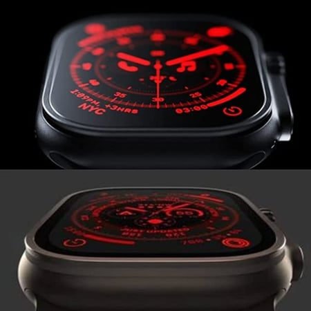 ساعة FT8 Pro الذكية من G-Tab بشاشة AMOLED ‎2.02‎ إنش | مكالمات بلوتوث | متوافقة مع iPhone وAndroid