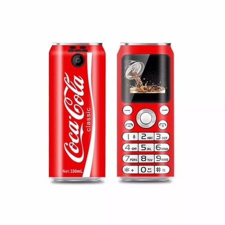 جوال كوكاكولا الصغير ساترند K8 SATREND K8 ميني بشريحتين وكاميرا وبلوتوث