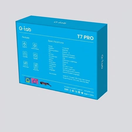 تابلت أطفال G-tab T7 PRO ذاكرة 64GB ورام 4GB | أندرويد 14